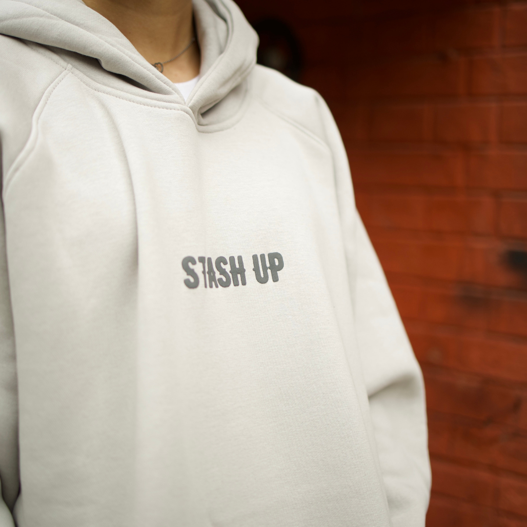 BASIC HOODIE-L.GREY