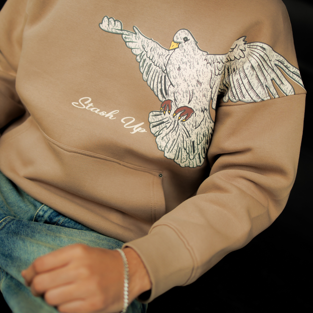 PEACE IN MOTION-TAUPE