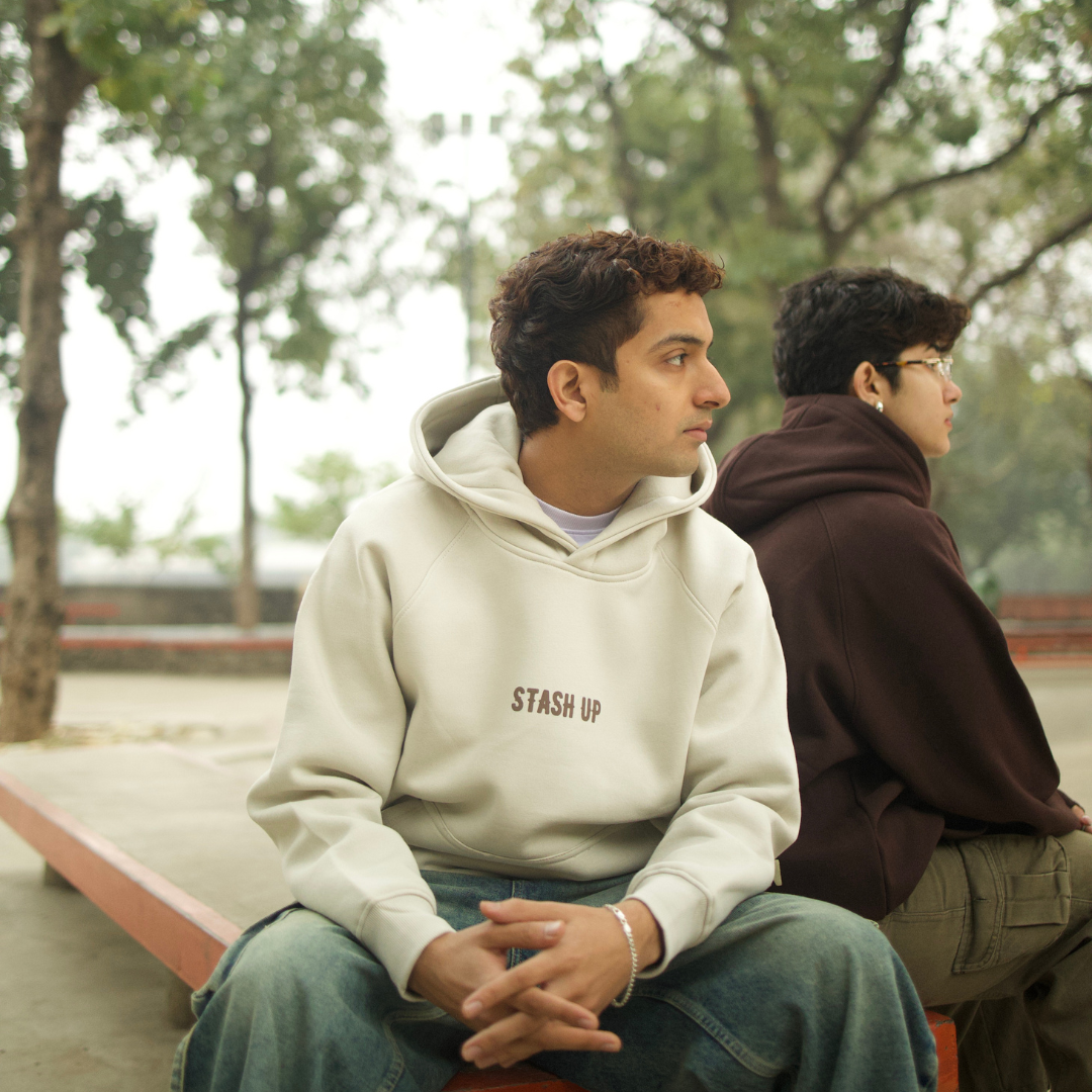 BASIC HOODIE-O.WHITE
