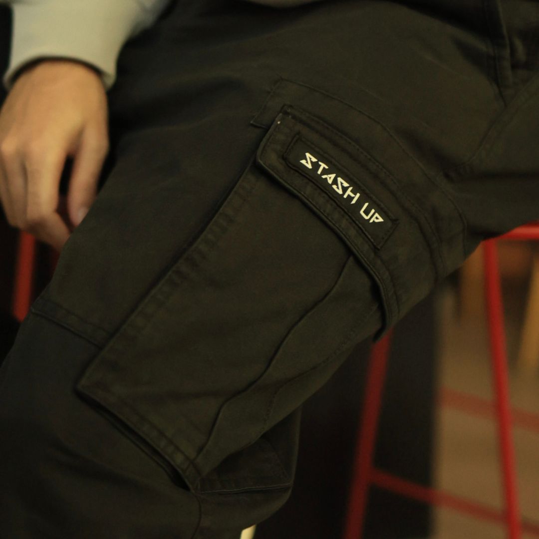 CARGO PANTS V1- BLACK