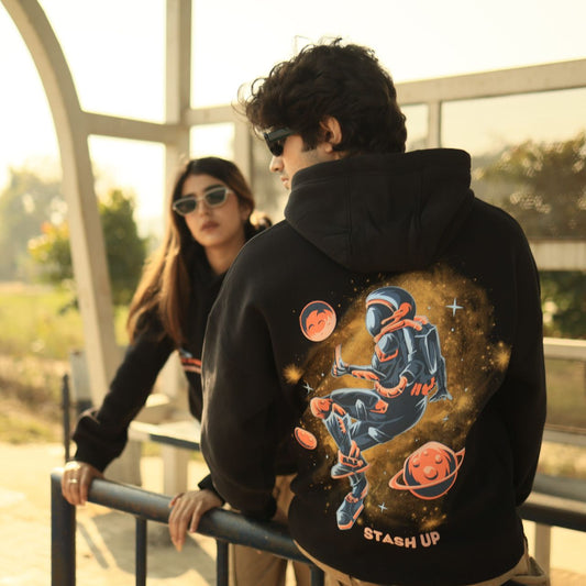 SPACE HOODIE-BLACK