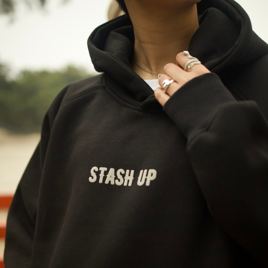 BASIC HOODIE-BLACK