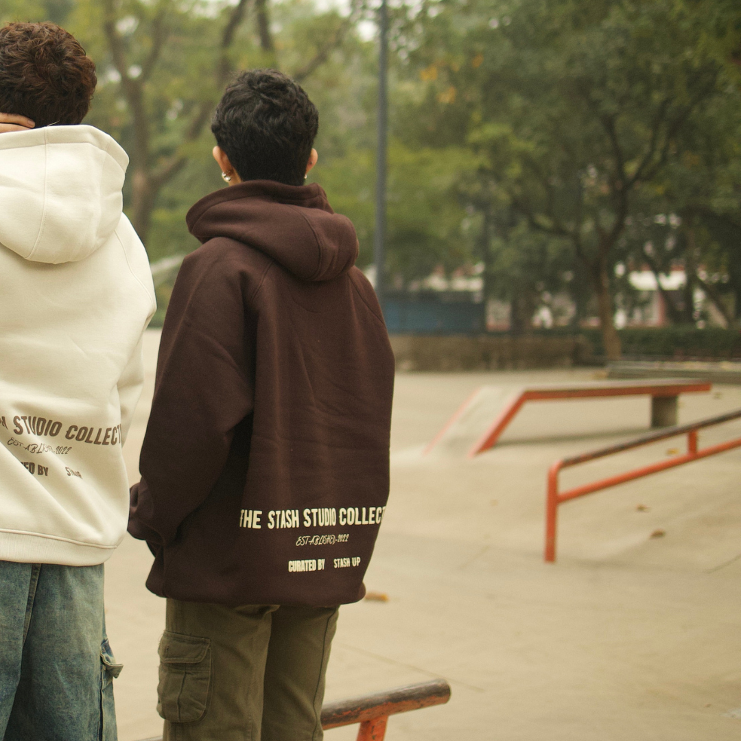 BASIC HOODIE-COFFEE
