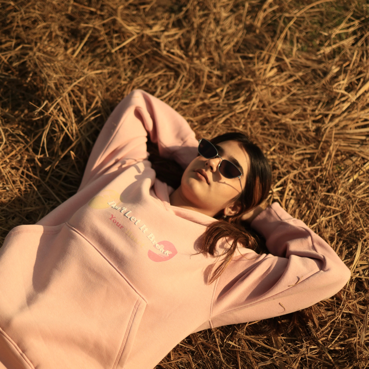 ARTISTIC HOODIE - POWDER PINK