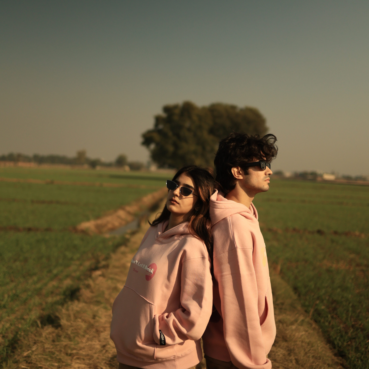 ARTISTIC HOODIE - POWDER PINK