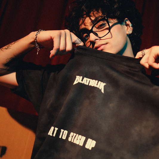 BLATISLIK- WASHED BLACK