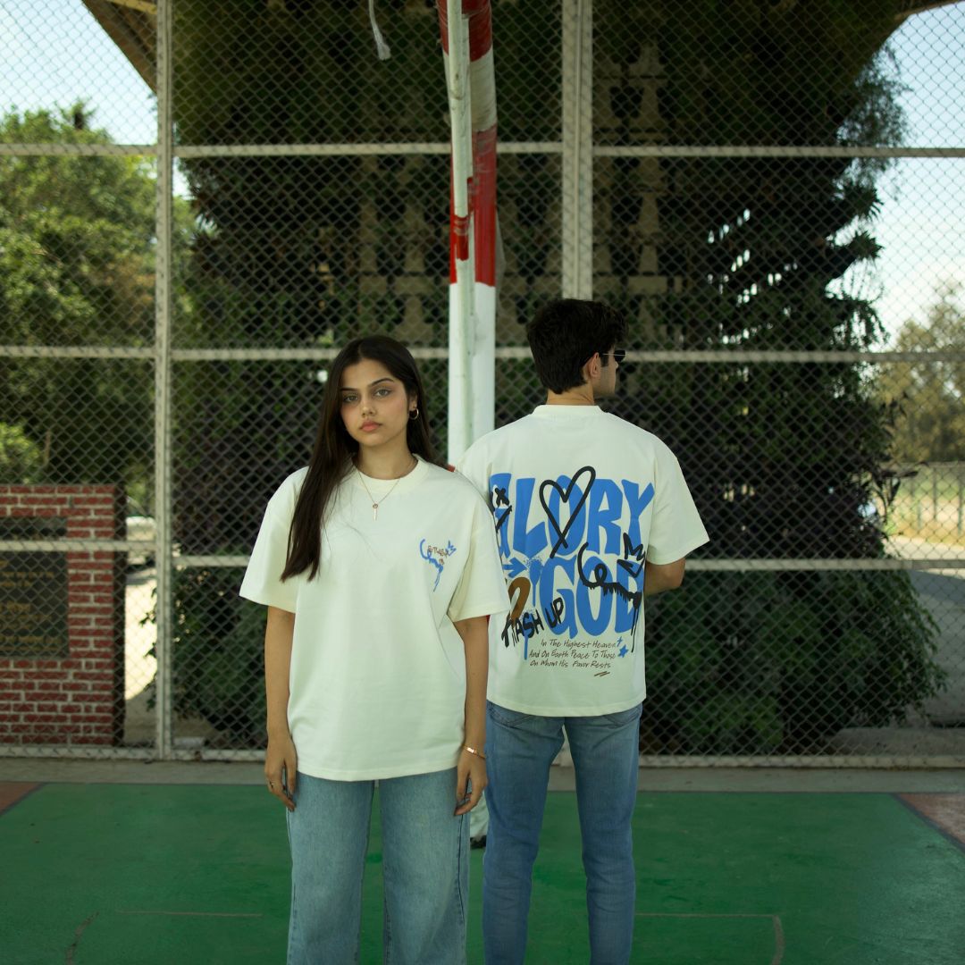 GLORY TO GOD- OFF WHITE
